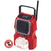 Kép 1/6 - Einhell PXC TC-RA 18 Li BT - Solo akkus rádió, 18V (akku és töltő nélkül)