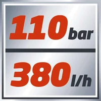 Kép 7/11 - Einhell TC-HP 1538 magasnyomású mosó 1500W / 110 bar