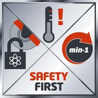 Kép 7/7 - Einhell PXC TE-AG 18 Li -Solo akkus sarokcsiszoló 18V, 115mm (akku és töltő nélkül)