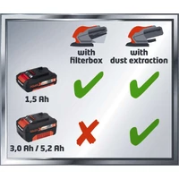 Kép 6/10 - Einhell PXC TE-OS 18 Li Solo akkus rezgőcsiszoló, 18V (akku és töltő nélkül)