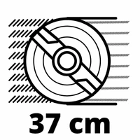 Kép 10/14 - Einhell GC-EM 1600/37 elektromos fűnyíró 1600W / 37cm