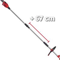 Kép 2/9 - Einhell PXC GE-LM 36/4in1 Li-Solo akkus multifunkciós szerszám, 2x18V (akku és töltő nélkül)