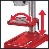 Kép 3/4 - Einhell TC-BD 450 állványos, oszlopos fúrógép 450W