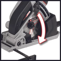 Kép 2/5 - Einhell TE-CS 18/89 Li - Solo akkus mini körfűrész, 18V, 89mm (akku és töltő nélkül)