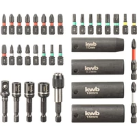 Kép 3/4 - KWB Impact bitkészlet, 25-50mm, 35 darabos