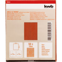 KWB Profi Wood&Paint csiszolólap G40, 230x280mm, 50db