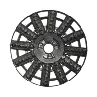 Kép 1/2 - Einhell drótos csiszolótárcsa falcsiszoló tartozék, 180mm