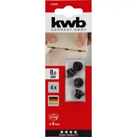 Kép 2/5 - KWB Profi csapolási fúrat másoló készlet, 4darabos, 6mm