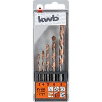 Kép 2/3 - KWB Premium Easy Cut hengeres fúrószár készlet, 5 részes