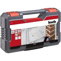 Kép 4/4 - KWB Profi SDS-Plus fúrószár készlet, HB44, 5-14mm, 12 részes
