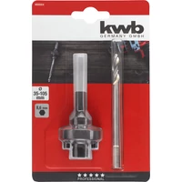 Kép 2/3 - KWB Profi TCT, HM, SDS Plus befogású közponfúró adapter, 35-105mm