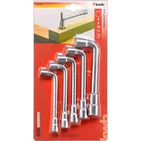 Kép 2/2 - KWB Profi L-foglalatú eltolt csavarkulcs készlet, 8-13mm, 5 darabos