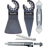 Kép 1/5 - KWB PROFI HM multi-szerszám fuga felújító készlet 4 db
