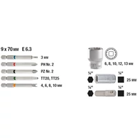 Kép 4/6 - dugókulcs klt. (67db-os)