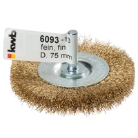 Kép 1/2 - KWB PROFI réz fonott drótkorong lapos 0,2x75 mm