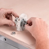 Kép 6/6 - KWB PROFI polírozó filckorong 75x13mm