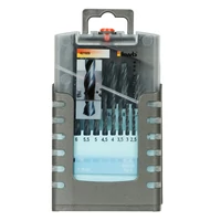 Kép 2/3 - KWB HSS hengeres spirálfúró klt. 1-10 mm (19db-os)