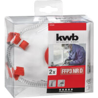 KWB FFP 3-as kilégző szelepes védőmaszk