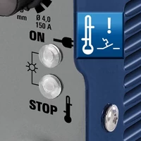 Kép 4/7 - Einhell BT-IW 150 Hegesztő Inverter 150A / 1,6-4,0mm