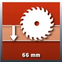 Kép 2/9 - Einhell RT-CS 190/1 kézi körfűrészgép