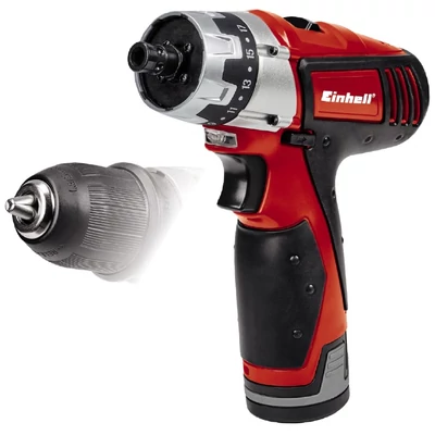 Einhell TC-CD 12 Li akkus fúró-csavarozó, 20Nm (1.3Ah akkuval és töltővel)