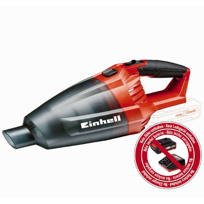 Einhell PXC TE-VC 18 Li-Solo akkus kézi porszívó, 18V, 4.2kPa (akku és töltő nélkül)