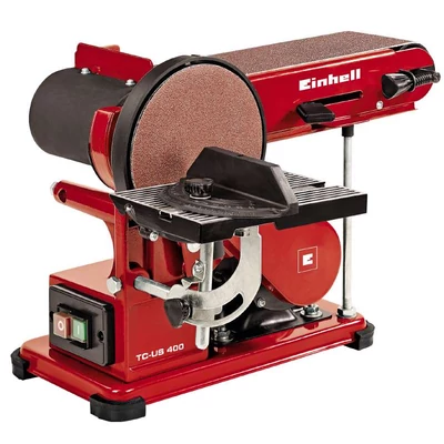 Einhell TC-US 400 síkcsiszoló és asztali szalagcsiszoló, 375W, 150mm