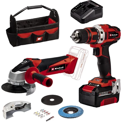 Einhell TE-TK 18/2 Li Kit akkus szerszámgép szett 18V, 4Ah (akkuval és töltővel)