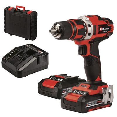Einhell TE-CD 18/40-1 Li akkus ütvefúró-csavarozó, 18V, 40Nm (2db 1.5Ah akkuval és töltővel)