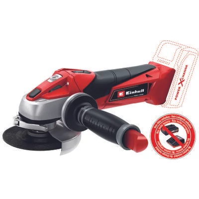 Einhell PXC TE-AG 18/115 Li - Solo Acc akkus sarokcsiszoló, 18V, 112mm (akku és töltő nélkül)