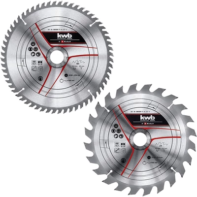 Einhell körfűrészlap 250x30mm, 24-60 fog, 2 db