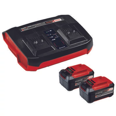 Einhell Twincharger Kit 2db 5.2Ah akku és dulpa töltő készlet