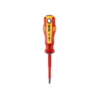 KWB Profi Pozidriv szigetelt csavarhúzó, VDE, 1000V, PZ2x100mm