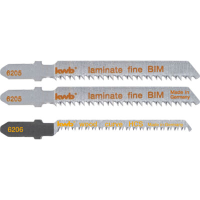 KWB Premium Bi-metal Jigsaw Blade szúrófűrészlap szett, 3db 