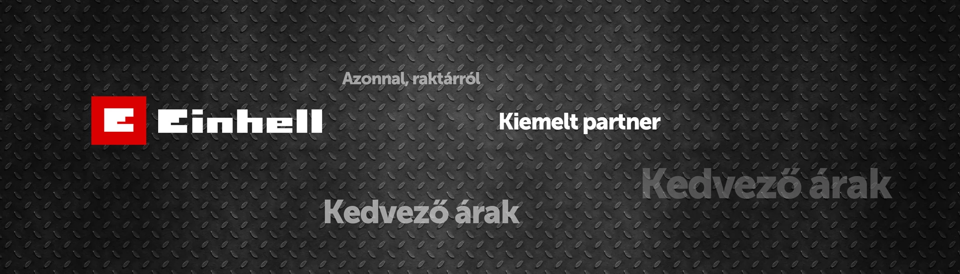 Einhell kiemelt partner